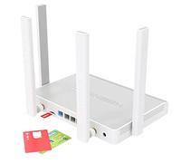 Keenetic Hero 4G+ AX1800 Mesh Wi-Fi 6 4G+ Modem Router with a 4-Port Gigabit Smart Switch and USB 3.0 Port