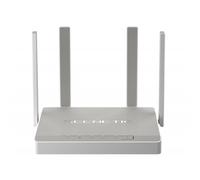 Keenetic Hero Rúter gigabit WiFi 6 en Malla de Banda Dual AX1800, 5 Puertos, Puerto Combo SFP, Puertos USB 2 y 3, Manual e Interfaz Multilingüe Incluyendo españoll