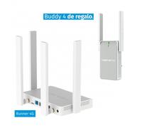 Keenetic - N300 MESH WI-FI 4G MODEM ROUTERPERP 4-PORT SMART SWITCH ILE