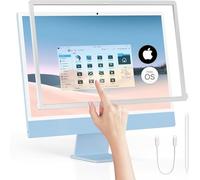Keenhot Trackpad Touchscreen Frame for iMac, High-Precision Touchpad Support Multi-Gesture, Ultra Slim Touch Screen Activator for iMac M1, M3, M4 (Stylus Pen incluido)