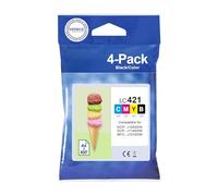 KEENKLE LC421XL Cartuchos de tinta compatibles con Brother LC421 LC-421XL Cartuchos DCP-J1050DW DCP-J1140DW MFC-J1010DW