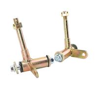 Keenso 1 par de Eje de Dirección Delantero de Metal, Soporte de Eje de Dirección para 100 a 250 ATV Go Kart Quad Bike Reemplazo de Reparación de Bricolaje