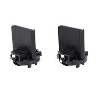 Keenso 1 par de Enchufes de Luz de Señal de Giro Delantera, Enchufe de Bombilla de Luz de Señal de Giro ABS OEM 5K0941109C para Reemplazo de Reparación de Lámpara Delantera para Variant Rabbit