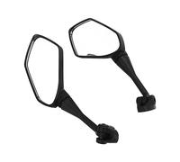 Keenso 1 par de Espejo del Manillar de Motocicleta, Reemplazo del Espejo del Manillar Negro Ajustable para GT125R GT250R GT650R GT650S