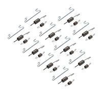 Keenso 10 Conjuntos Kit de Resorte de Aleta del Acelerador con Varillas de Gobernador para Benzingenerer o Generador, Material de Aleación, Instalación Simple