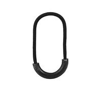 Keenso 10 Unidades de Tiradores de Cremallera Negros con Hebilla de Clip para Bolsa de Ropa, Accesorio de Bolsa de Ropa, fcil de Colocar, Agarre Antideslizante para Uso en Exteriores, por defecto