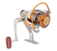 Keenso 12BB Carretes de Pesca con Mosca de de Agua Salada Rueda Ocean Sea Boat Carrete de Pesca en Hielo Trolling para Metal EF500-9000(EF6000)