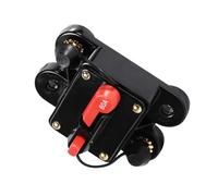 Keenso 12V-24V 50A 60A 80A 100A Portafusibles de Disyuntor Impermeable Restablecer de Barco para protección del (60A) disyuntor 12v
