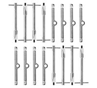 Keenso 16 Unids/set T Barra Válvula Cubierta Pernos Kit de Retención, Coche Motor Válvula Cubierta Mantenga Abajo Kit Reemplazo para SB 265 283 302 305 307 327 350 400