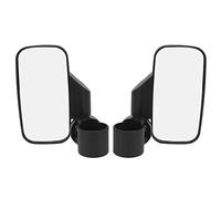 Keenso 2 Espejos Retrovisores Laterales UTV ATV, Diseño Resistente Ajustable con Almohadillas de Goma Antideslizantes, Repuesto para Gator Maverick X3 Rhino