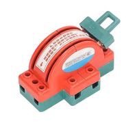 Keenso 2 interruptores de interruptor de carga eléctrica de doble lanzamiento con optimización de durabilidad para el hogar, hoteles, escuelas 220 V 380 V (32 A)