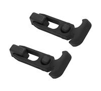 Keenso 2 Pestillos de Goma para capó, en T, Cerrojo Elástico, Cierres Flexibles con Tornillos, para Equipos de Construcción de Refrigeradores de Cajas de Herramientas