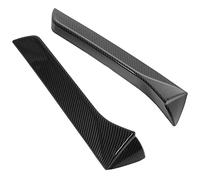 Keenso 2 Piezas ala Divisora Canard Lateral de la Ventana Trasera Reemplazo Exterior Izquierdo Derecho Seat 5F FR Mk3 MK3.5 2013-2021 (Estilo de Fibra de Carbono)