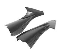 Keenso 2 Piezas de Carenado de Fibra de Carbono Estilo Motocicleta Carenado Inserto ABS Cubierta de Conducto de Aire Lateral para YZF R6 2006 2007 Pieza de Repuesto Izquierda y Derecha