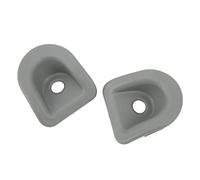 Keenso 2 Piezas de Perilla de Cerradura de Puerta con Ojal ABS Biseles de Cerradura de Puerta 7R3Z AC Panel de Izquierda del Conductor para 2006 2014 Reemplazo Interior (GRAY)
