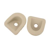 Keenso 2 Piezas de Perilla de Cerradura de Puerta con Ojal ABS Biseles de Cerradura de Puerta 7R3Z AC Panel de Izquierda del Conductor para 2006 2014 Reemplazo Interior (Beige)