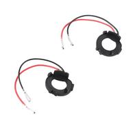 Keenso 2 Piezas H7 LED Adaptador de Retenedor de Titular de Bulbo de Faros LED Adaptador de Faros LED adaptador luces led h7 v