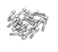 Keenso 20 Pernos de Rueda de Acero M12 X 1,5 X 40 con Cabeza de Bola de 0.669 in Hexagonal A0009904807 para Instalación de Cubo de Rueda 190E 300E C Clase E Clase SL CLK