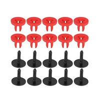 Keenso - 20 piezas de tornillos para cubierta de la bandeja inferior del motor para Focus Mondeo