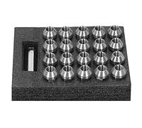 Keenso 20 Tuercas de Rueda, M14x1, 5 Roscas, 2 Pulgadas de, Tuercas de Bloqueo Anticorrosión de Acero Inoxidable T304, con Herramienta de Montaje, para Ruedas de Coche