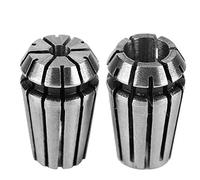 Keenso 2pcs Precision Mecanizado de Acero de Acero CNC Collet Collet Chuck Suppil: Duradero y Optimizado para la Fresadora