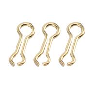Keenso 300 PCS Pesca Alambre Ojos Plomo, Carpa Pesca Alambre Ojos Plomo Acero Aleación Tornillo Conductores Molde Aparejo Accesorio (S)