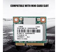 Keenso 300Mbps 4.0 Dual Banda AR5B22 Tarjeta de Red Inalámbrica Mini Card PCI-E para Transferencia de Archivos Portátiles Navegación por Internet