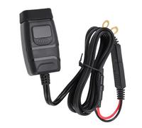 Keenso 30W PD 18W USB A Motorcycle Phone, Dual Port QC3.0 Fast Charging with LED Voltage Meter On Off Switch, for Motorcycle ATV Car Truck SUV Boat 0.75-1.87in Handlebar (Rojo)