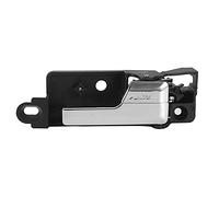 Keenso 4 Manijas Interiores de Puerta de Coche, Cromadas, Compatibles con 6E5Z5422601 y 6E5Z5422600.