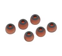 Keenso 6 Piezas de Reemplazo de Reemplazo Aislamiento Sonido Aislamiento Silicona Auriculares Espuma Memoria para Auriculares Agujeros Internos