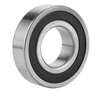 Keenso 6206-2RS, Rodeado de Bolas de Ranura de Alta Velocidad con un Gran Rendimiento para la Operación de Bolas de Acero, 30x62x16 Mm