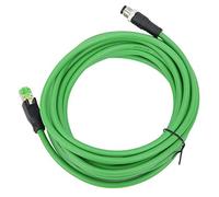 Keenso a RJ45 Industrial Ethernet Cable IP67 para Procesamiento Electrónico de 5 M Longitud