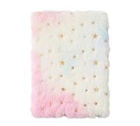 Keenso A5 Notebook Fluffy Plush Cute Diary Notepad for Girls Softcover (2)