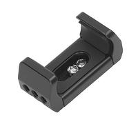 Keenso Abrazadera de Banco de Energía de Aleación de Aluminio Premium con Almohadilla de Goma Antideslizante, Soporte de Banco de Energía con Orificio de Tornillo de 1/4 Pulgadas para Fotografía,