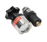 Keenso Abrazadera de Conexión a Tierra Magnética con Interruptor Ajustable para una Conexión a Tierra de Soldadura eficiente: Construcción de Cobre y Hierro de (MWGC1-200F)