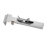 Keenso Abrazadera de Fijación de Cajón Ajustable, Agarre Fuerte, Diseño Reforzado para Instalación de Gabinete, Acero Inoxidable, 1 Pieza (2PCS)