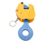 Keenso Abrazadera de Placa Vertical Resistente 2T 4400LBS Apertura de Mandíbula Ajustable de 0-30 Mm para Manipulación y Transporte de Metal
