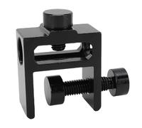 Keenso Abrazadera para Lámpara de Escritorio, Portalámparas Ligero de Aleación de Aluminio con Sujeción Segura para Acampar, Fotografía Al Aire y Transmisión en Vivo