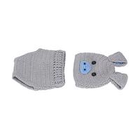 Keenso Accesorios de Fotografa para Bebs, Colcalos Planos para Secar en Forma de Lechn Disfraces de Fotografa para Bebs para Sesiones de Fotos Memorables (Gris espacial profundo