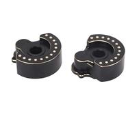 Keenso Accesorios para Automóviles RC, Carcasa de Transmisión del Portal Delantero y Trasero de Latón, Mejoran la Estabilidad y el Rendimiento para Aventuras Todoterreno