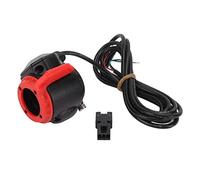 Keenso Acelerador de Pulgar de Scooter de Manillar Izquierdo de 22 Mm, Acelerador de Pulgar de Bicicleta para Bicicleta Eléctrica, Scooter Eléctrico