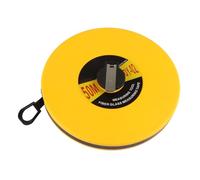 Keenso Acero de Fibra de Vidrio de Medición Lenta con Recubrimiento de Vinilo, Cinta de 12 Mm de Ancho, Estuche de Plástico ABS de Alta Resistencia, Adecuado para la Construcción de Carreteras y