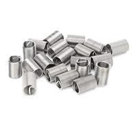 Keenso Acero Inoxidable Use la Tuerca de la Tuerca: la Manga del Tornillo del Tornillo para Lámparas y Formas 20pcs M12 X 1.25 (2.5D)
