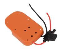 Keenso Adaptador de batería de 18 V con protección contra sobrecorriente, ajuste rápido para conector de batería de iones de litio de 18 V