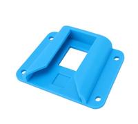 Keenso Adaptador de Bloque de Transporte Delantero para Bicicleta Soporte de Bolsa de Bloque de Transporte Delantero ABS Solución de Almacenamiento de Montaje Rápido para Bicicletas Plegables, (Blue)