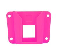 Keenso Adaptador de Bloque de Transporte Delantero para Bicicleta Soporte de Bolsa de Bloque de Transporte Delantero ABS Solución de Almacenamiento de Montaje Rápido para Bicicletas Plegables, (Rosa