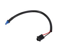Keenso - Adaptador de conector macho hembra T10, enchufe de haz de cableado 12 V DC para bombillas 194 168 W5W 2821 2825, extensión Plug and Play Pigtail para matrícula, luces