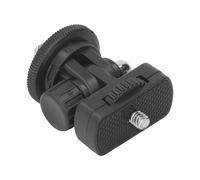 Keenso Adaptador de Montaje de Zapata para Cámara Digital SLR Micro SLR, Diseño de Almohadilla Antideslizante para Monitores de Cámara, 1 Unidad, Color Negro