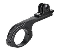 Keenso Adaptador de Montaje en Manillar para Bicicleta, Aleación de Aluminio en Forma de Q, Fijación Estable Conveniente para 3 4 5 6 7 (Black)