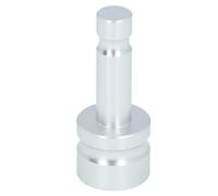 Keenso Adaptador de Prisma para Aleación de Aluminio para Postes de Prisma, Estaciones Totales de GPS RTK, para Topógrafos, Adaptador de de Estación, Práctico y Práctico